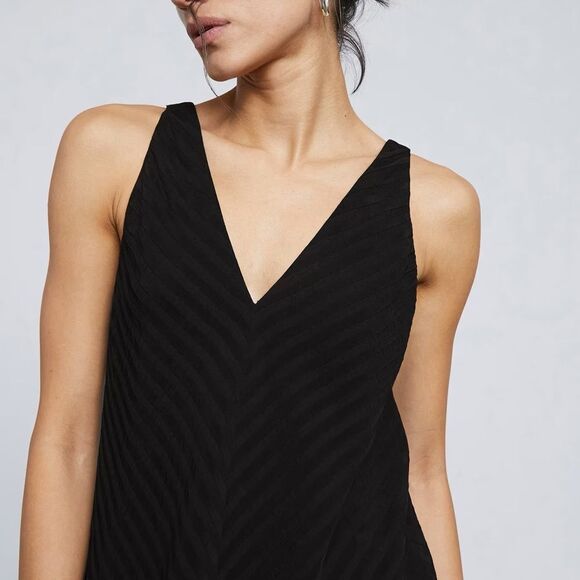 NWT Everlane The City Stripe Midi Dress Size 2 - Picture 2 of 6